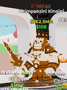 Chimpanzini Kingini Chocolate - Steal the Brainrot - SAMPSHOP