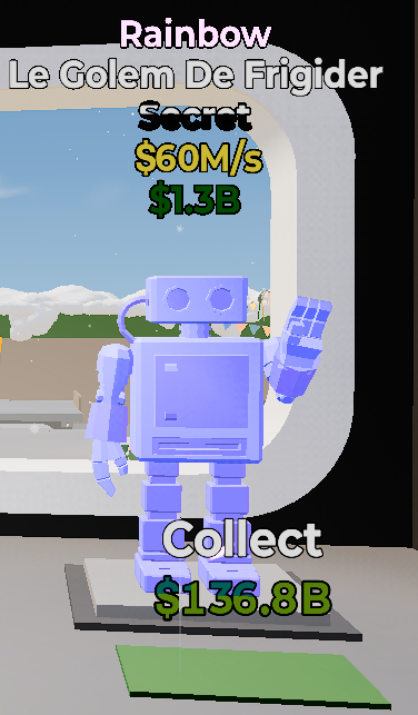 Le Golem De Frigider - Steal the Brainrot - SAMPSHOP