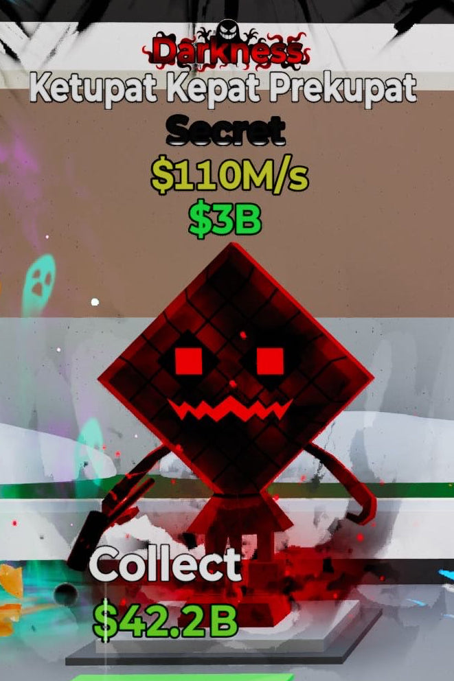 Ketupat Kepat Prekupat Darkness - Steal the Brainrot - SAMPSHOP