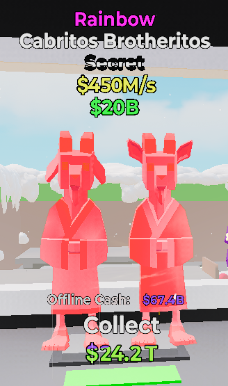 Cabritos Brotheritos Raimbow - Steal the Brainrot - SAMPSHOP