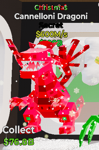 Cannelloni Dragoni Christmas - Steal the Brainrot - SAMPSHOP