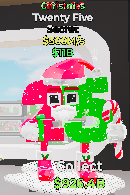 Twenty Five Christmas - Steal the Brainrot -  SAMPSHOP