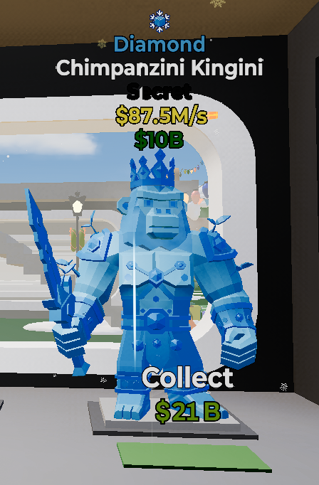 Chimpanzini Kingini Diamond - Steal the Brainrot -  SAMPSHOP