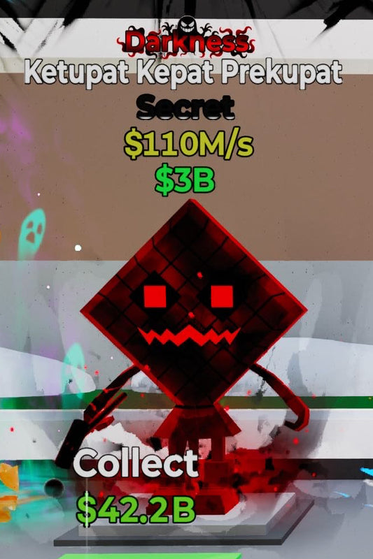 Ketupat Kepat Prekupat Darkness - Steal the Brainrot -  SAMPSHOP