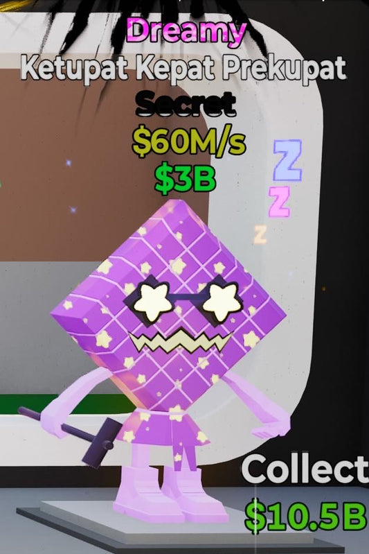 Ketupat Kepat Prekupat Dreamy - Steal the Brainrot -  SAMPSHOP