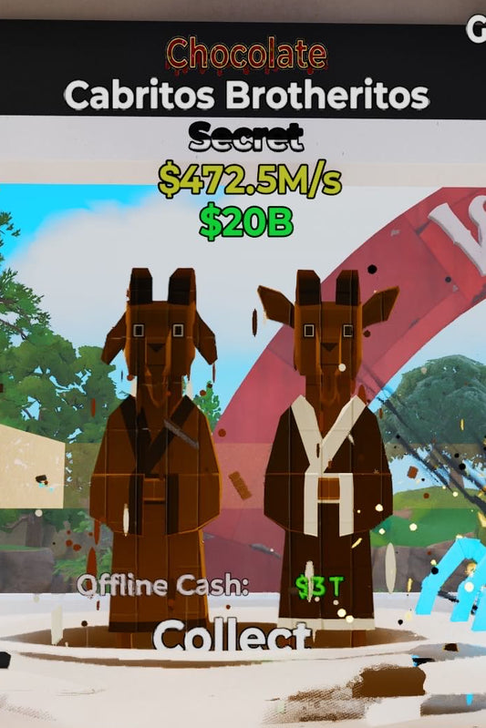 Cabritos Brotheritos Chocolate - Steal the Brainrot -  SAMPSHOP