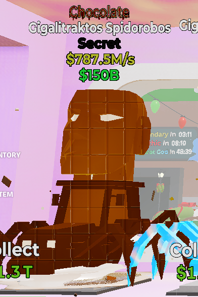 Gigalitraktos Spidorobos Chocolate - Steal the Brainrot -  SAMPSHOP