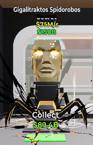 Gigalitraktos Spidorobos Default - Steal the Brainrot -  SAMPSHOP
