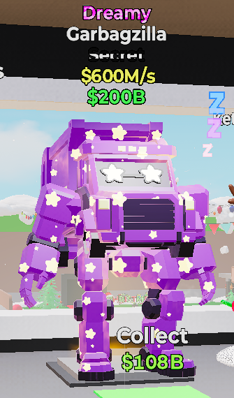 Garbagzilla Dreamy - Steal the Brainrot -  SAMPSHOP