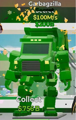 Garbagzilla Default - Steal the Brainrot -  SAMPSHOP