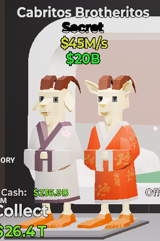 Cabritos Brotheritos Default - Steal the Brainrot -  SAMPSHOP